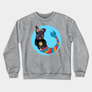 Lucy the Scottie Mermutt Crewneck Sweatshirt